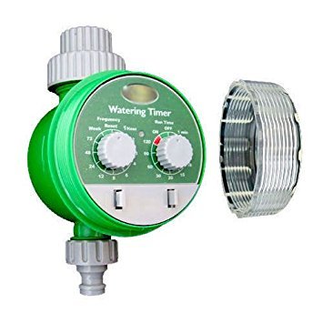 Marksman Automatic Electronic Water Timer - Garden Hose Watering Timer | Irrigation System, Plant Timing, Outdoor Gardening Tool, Feeding Plants | Auto Switch, Monitoring Program