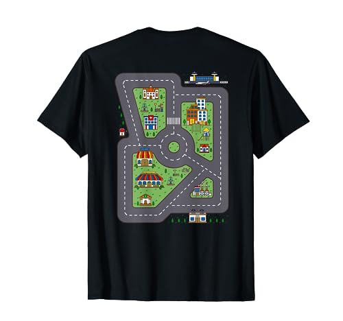 Lustige Massage Auto Teppich Rücken T-Shirt