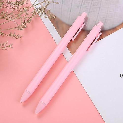 20 bolígrafos de tinta negra retractiles y suaves miniatura 3