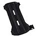SM SunniMix Gardes de Protection de Bras en Cuir D'unité Centrale pour Jeunes Adultes, Accessoires de Vitesse d'arc de Flèche de de Chasse - Noir
