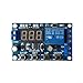 Programmable Timer Control for Relay for Battery Charging and Discharging Module with Serial Communication Function, DC 6-40V Power Controller with Voltage, 0-999min Timer