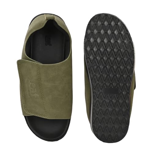 Image of Comfy-Pro Buddy Diabetic Sandal - 1 Strap Open Toe Sandal for Diabetic Foot Relief - Ideal for Burning Sensation & Loss of Sensation - Comfortable & Supportive Footwear