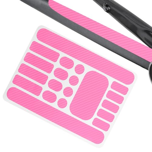 CHACKSTAY Protector Mountain Bike, cinta de protección del marco de bicicleta, Protección del marco de la bicicleta de montaña, Anti scratch Weather Film Wrap Wrap Sticker Cover Shield para el viaje d