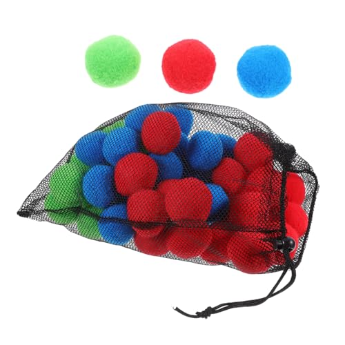 BESPORTBLE 1 Set Cotton Ball for Summer Pool Fun Mesh Bag for Backyard Play Beach Games and Fights