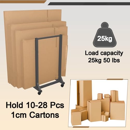 Scaffale portaoggetti con ruote – Carrello organizer per impieghi gravosi per magazzini e fabbriche