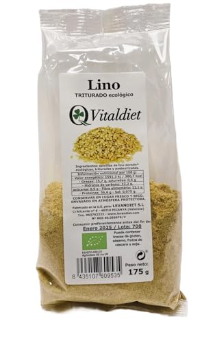 SEMILLAS DE LINO triturado 175gr. BIO