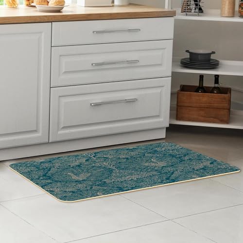 Tapis de cuisine lavable antidérapant absorbant lot de 2 - 7