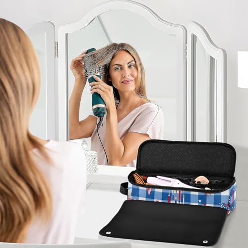 Bolsa de viaje para herramientas de cabello con protección térmica miniatura 6