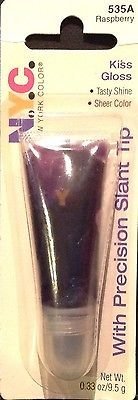 NYCN.Y.C. New York Colour Kiss Tasty Gloss Sheer Colour 535A Raspberry