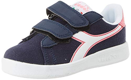 Diadora Game CV PS, Zapatillas de Deporte Unisex Niños, Azul (Corsair/Hot Pink C4183), 28.5 EU