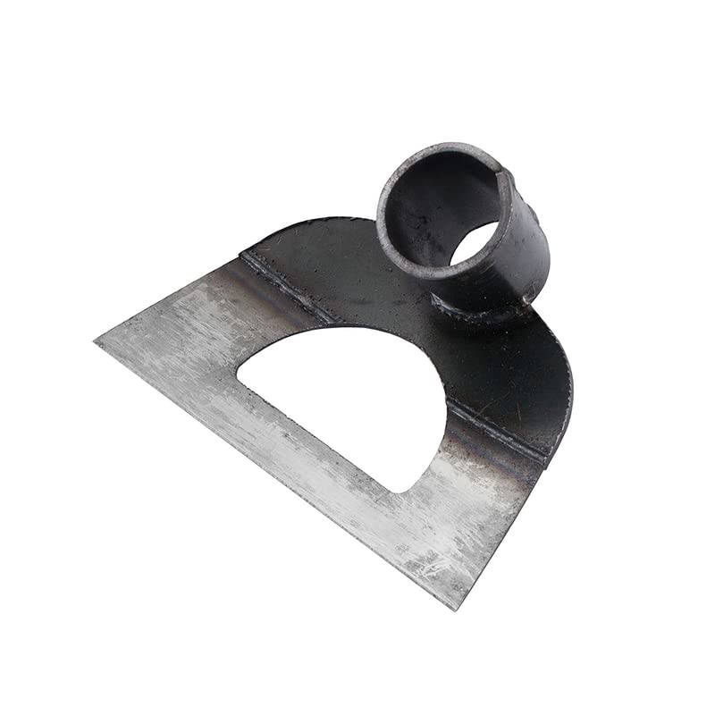 Azada hueca de mano para agricultura, azada de deshierbe de acero al manganeso, azada para plantar verduras, jardinería, aflojamiento del suelo, herramientas de deshierbe (XS:14X8.5X5CM)