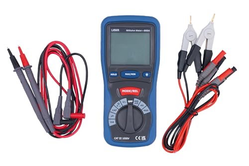 Voltmètre bleu/noir Laser Tools 8894 multimètre testeur batterie