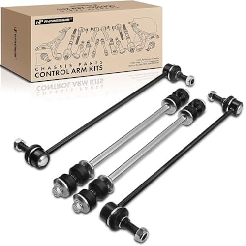 A-Premium Front & Rear Sway Bar Link Stabilizer Bar End Link Kit