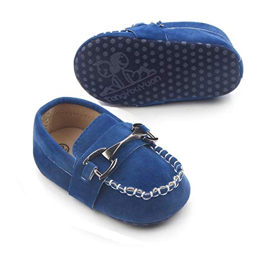 Kitty Baby Boy Sneakers Blue Loafer Shoes-9-12 Months