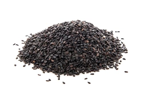 Image of KraveYum Black Sesame Seeds for Eating 100gm | Whole Fresh and Natural Unhulled Kale | Black Til Seed for Weight Management, Indian Spice | Kaale Til