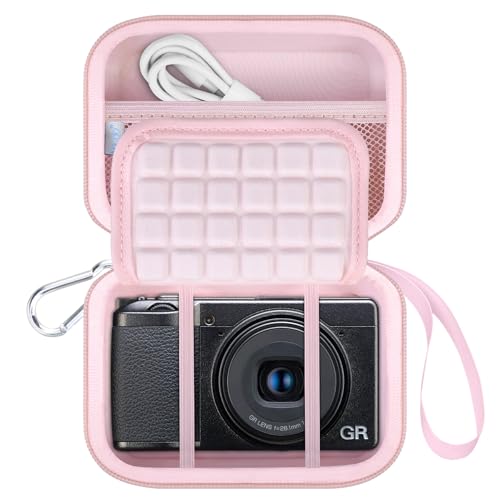 Funda rígida para cámara RICOH GR serie rosa