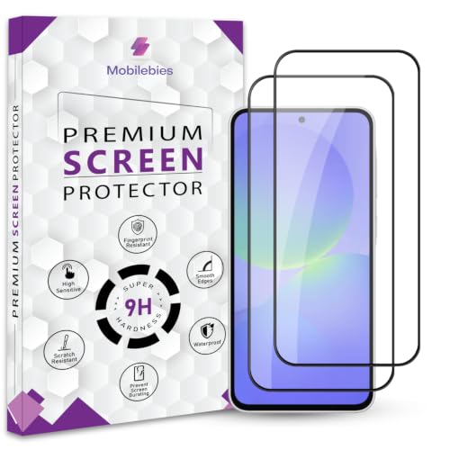 Image of Premium Tempered Glass Screen Protector Guard For Samsung Galaxy M47 (6.7 Inch, Pack of 2) | Edge to Edge Coverage With Easy to installation kit
