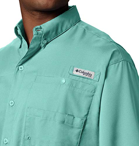 Columbia Men's Big and Tall Tamiami II SS Shirt, Gulf Stream, 3X - Thumbnail 6