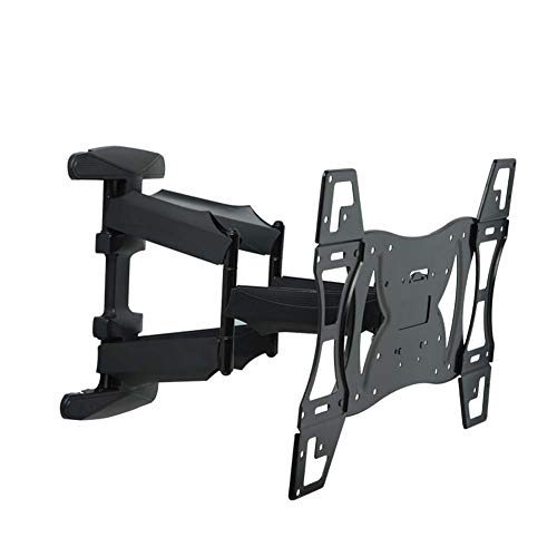 Full Motion Swivel Articulating Tilt TV-Wandhalterung, TV-Halterung Passend für 32-65"LED-, OLED- Und 4K-Fernseher, VESA Bis Zu 88 Lbs,Schwarz
