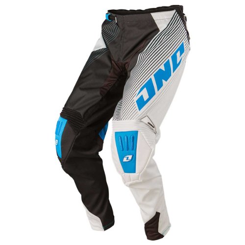 One Industries Gamma Czar DH Pants (Black/Cyan, Size 32)