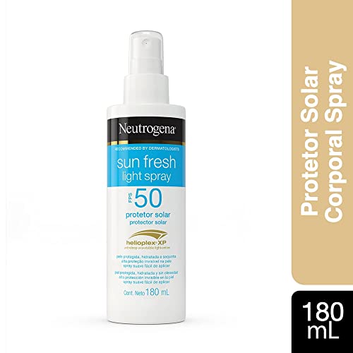 Novo - Neutrogena Sun Fresh Light Spray Fps 50 180Ml, Neutrogena