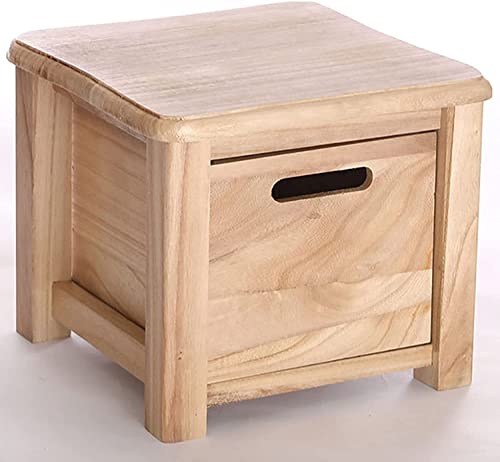 Tabouret à chaussures avec tiroir intégré pour petits espaces de salon