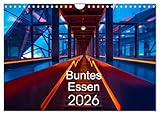 Buntes Essen 2026 (Wandkalender 2026 DIN A4 quer), CALVENDO Monatskalender: Essen, die wandelbare Stadt an der Ruhr - grün, vielseitig und liebenswert (CALVENDO Orte)