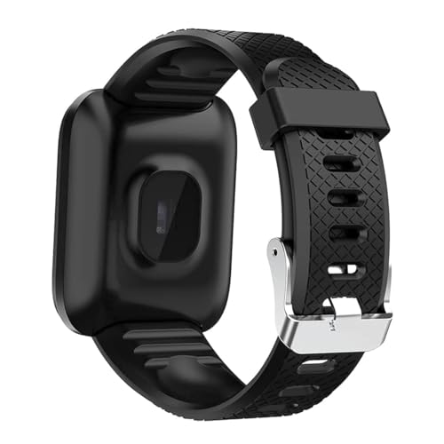 Image of AJO Smart Watch ID116 for Touchscreen Smart Watch, Screen, Pedometer, Sedentary Reminder, Sleep Monitor, Instant Notification, Anti-Lost, for Android & iOS - Black