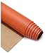 Tissu Simili Cuir Tissu en Simili Cuir Souple, 1,8 Mm D'épaisseur，pour Ameublement, Canapé, Chaises, Sacs Rénovation de Vieux Meubles,Orange (Size : 1.38m×9m)