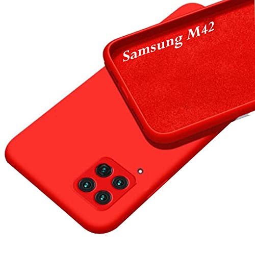 mobistyle Slim Matte Liquid Silicon TPU Shockproof Slim Back Cover Case for Samsung M42 (Blue) (B09B6CLTZT) Amazon Price History, Amazon Price Tracker