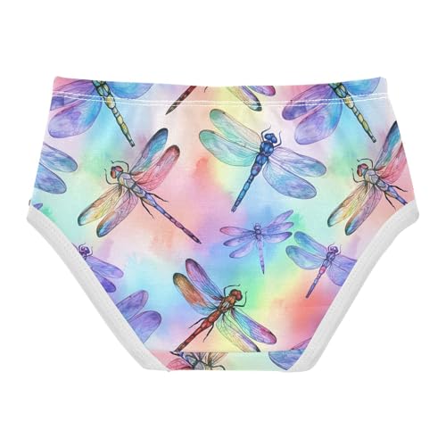 Color Dragonfly Toddler Girls's Underwear 2T 202c1904h2