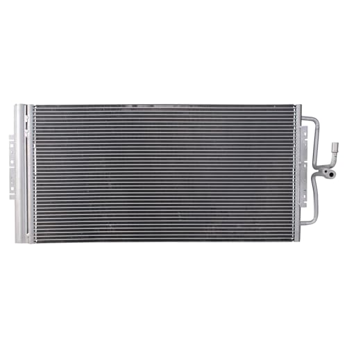 Image of TRQ A /C Condenser & Receiver Drier Assembly for 06-09 Buick LaCrosse 06-11 Chevrolet Impala without Police Package 06-07 Monte Carlo 06-08 Pontiac Grand Prix