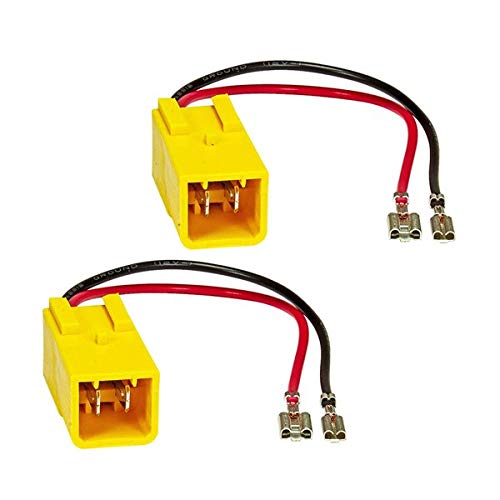 Sound Way Autoradio Altoparlanti Casse Adattatori con Cavi Compatibile con Alfa Romeo 147, 159, Lancia Y, Musa, Fiat Idea, Nero