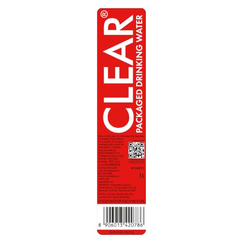 Image of CLEAR Premium Drinking Water with Added Minerals 1 Ltr (Pack of 12)