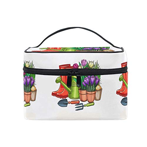 Preisvergleich Produktbild Tragbare hängende große Make-up Reisetasche wasserdichte Toilettenartikel Organizer Kosmetiktasche Garten Banner