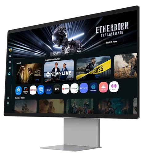 Image of Samsung 32 OLED M9 (M90SF) Smart Monitor with 4K QD-OLED, 165Hz LS32FM902SNXZA Bundle with Elite Suite 18, 2X HDMI Cable and Deco Gear CPS Exclusive 26 Month Protection Pack (BEACH-CPS-26M2000)