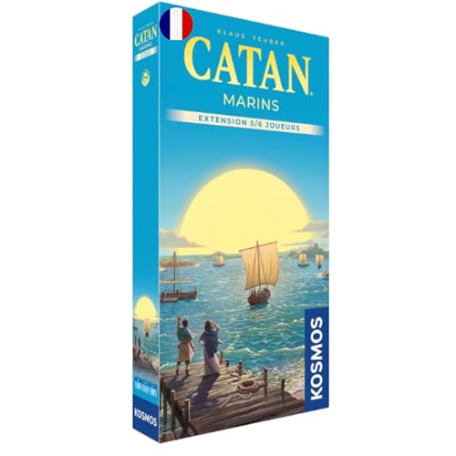 Asmodee - Catan Marins Extension : 5-6 Joueurs - Jeux de société - Jeu de Plateau stratégique...