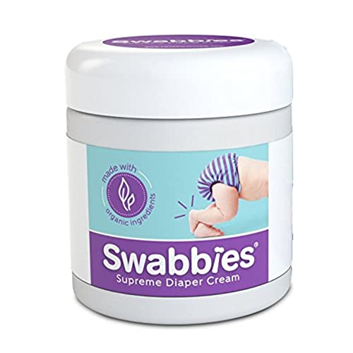 Swabbies Supreme Natural Diaper Cream 6 oz. Jar