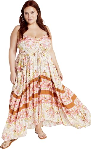 Image of City Chic Women's Plus Size Maxi Dress - Lilah Love