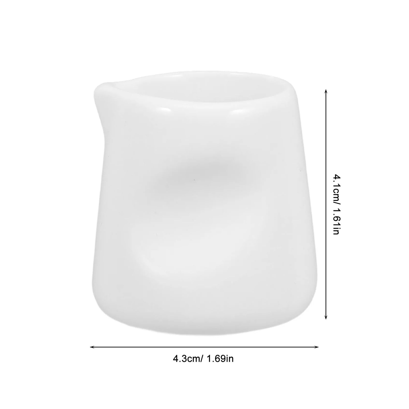 Petit pichet à lait en céramique, 6 pièces, Mini crème pour Lait, Café, Sauce