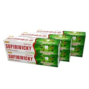 Siddhalepa Supirivicky Ayurvedic Toothpaste (70g) Pack of 6