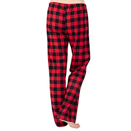 Damen 100% Baumwolle Super Soft Flanell Pyjama/Lounge Bottoms mit Taschen – Bild 5