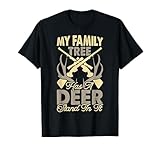 Silent Stalker Whitetail Deer Camo Enthusiast Hunter T-Shirt