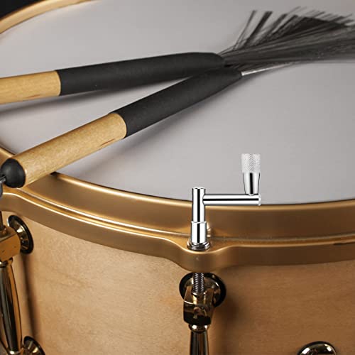 Soulmate Drum Keys 3-Pack Drum Tuner Drum Tuning Key With Continuous Motion Speed Key Percussion Hardware Tool With Hole, Universal Drum Key (Chrome-Plated Steel) #TOP1