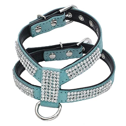 YINGNBH Lijn Hondenhalsband Verstelbare Pet Products huisdier Ketting Hond Harnas Lijn Quick Release Bling Strass 1 PC… - Image 8