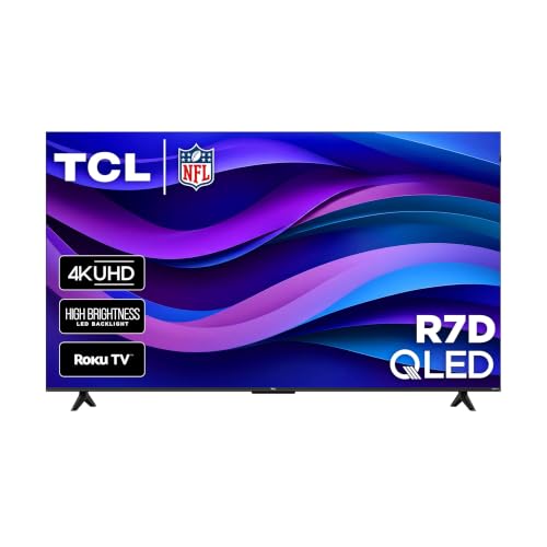 Image of TCL 55-Inch Class R7D Series 4K UHD HDR Roku Smart TV | FullView Bezel-Less Design, Google Cast & AirPlay 2 | Television for Living Room & Bedroom (55R7D, 2026) Streaming Live News, Sports & Movies