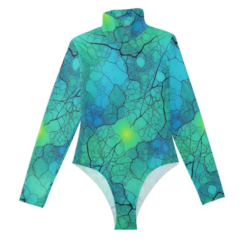 Bodis moldeadores para mujer GuoChe que estilizan la silueta con cuello alto y manga larga