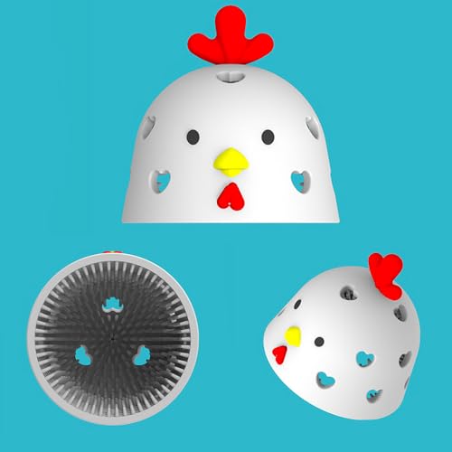 Image of Egg Cleaner for Fresh Eggs, Silicone Egg Washer Scrubber for Removing Dirt and Debris from Eggshells, Reusable Cleaning Tools for Egg Enthusiasts & Poultry Farmers (Beige)