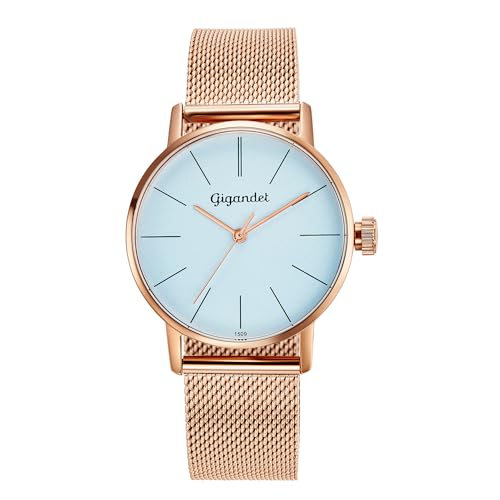 Montre pour femmes Gigandet un cadeau précieux avec son bracelet acier
