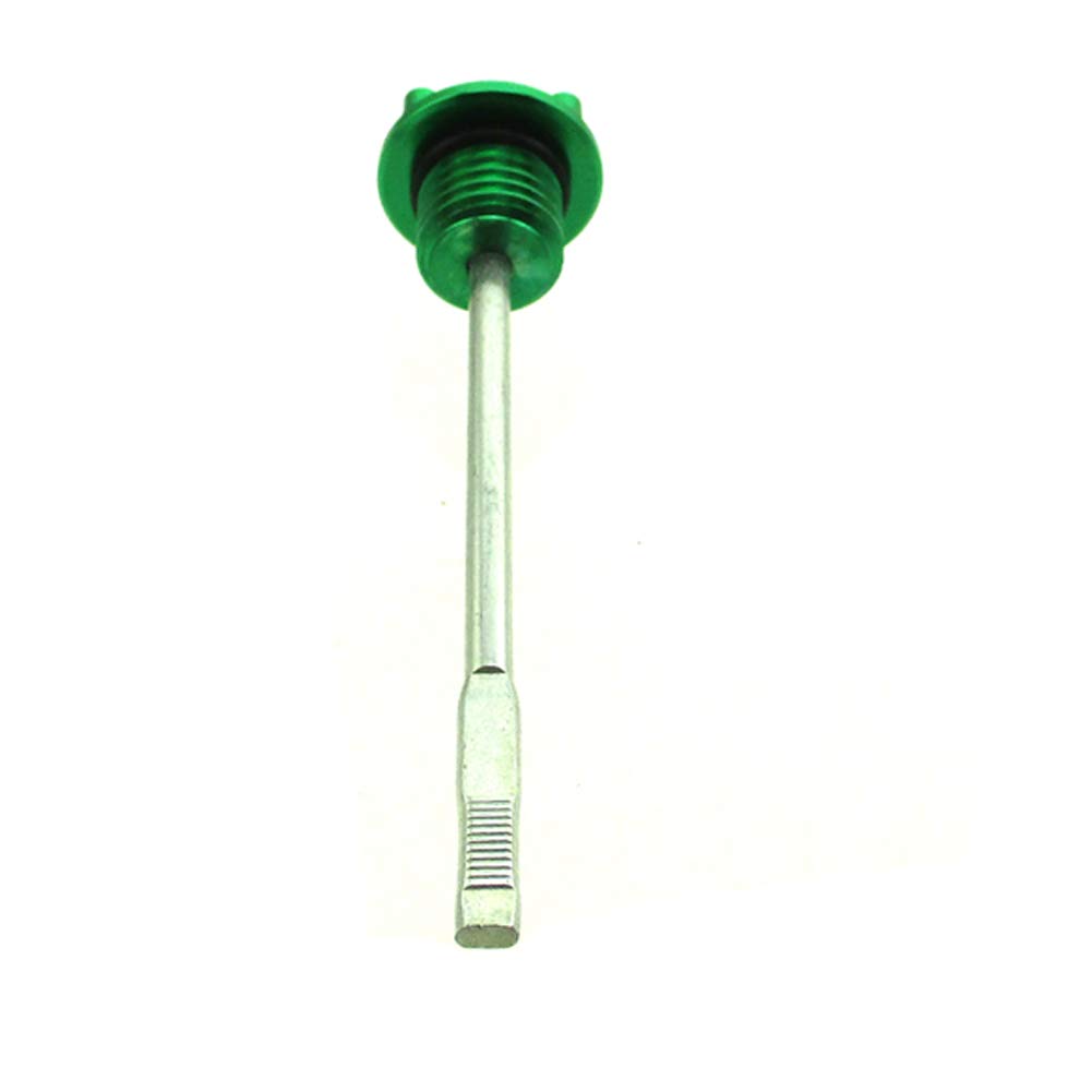 Astina Di Livello Olio HMParts 46 Mm Argento Per ATV Quad E Pit Bike | Ricambio Con Anello Tenuta